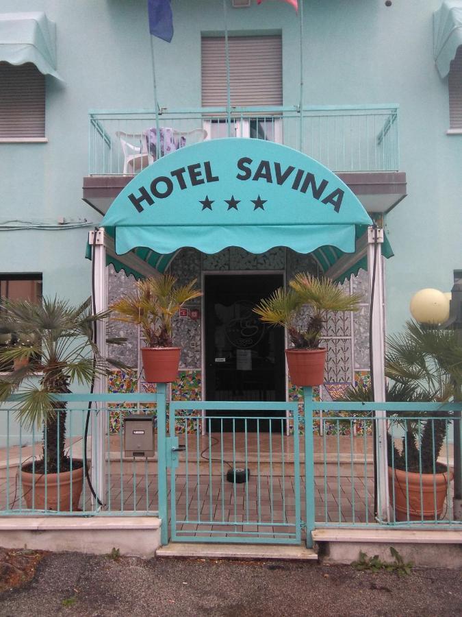 Hotel Savina Rímini Exterior foto