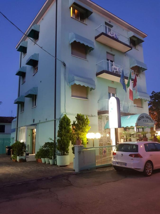 Hotel Savina Rímini Exterior foto