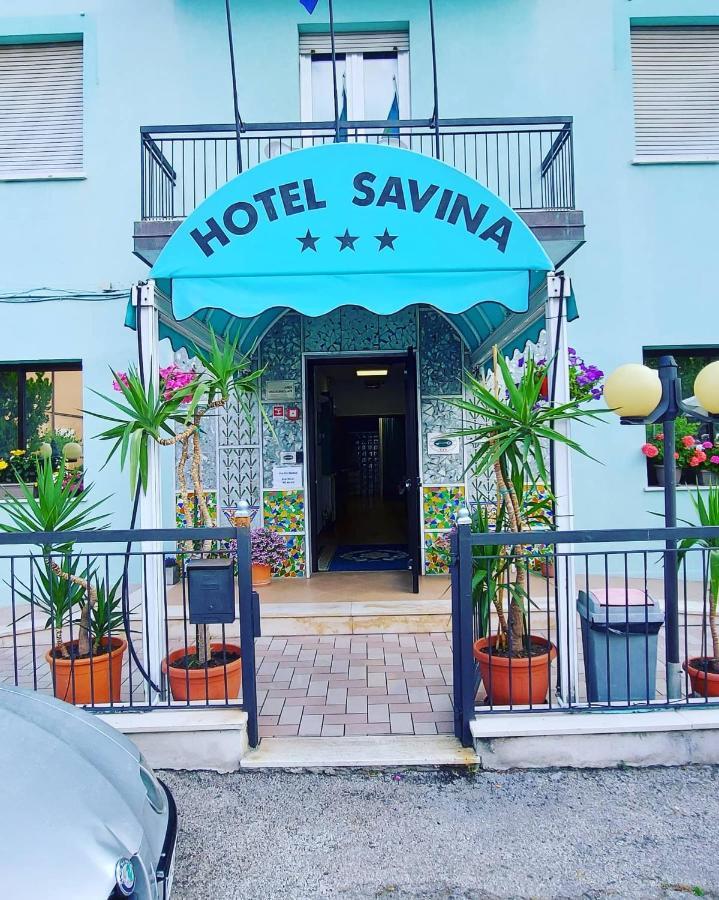 Hotel Savina Rímini Exterior foto