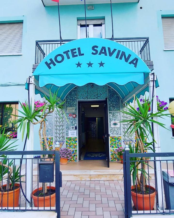 Hotel Savina Rímini Exterior foto